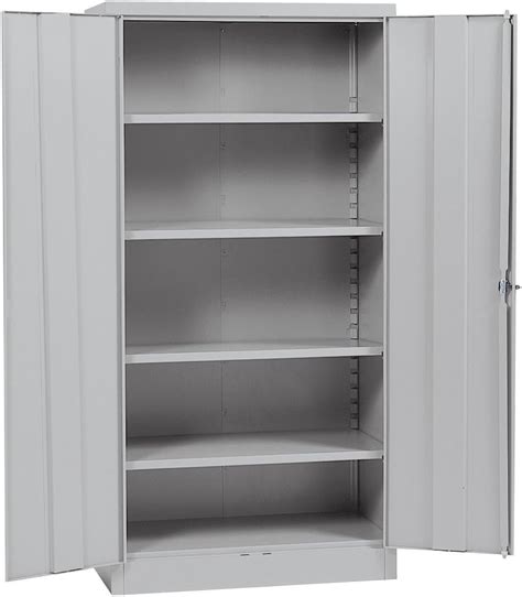 sandusky 72 steel storage cabinet with 4 shelfs|Sandusky Lee RTA7000.